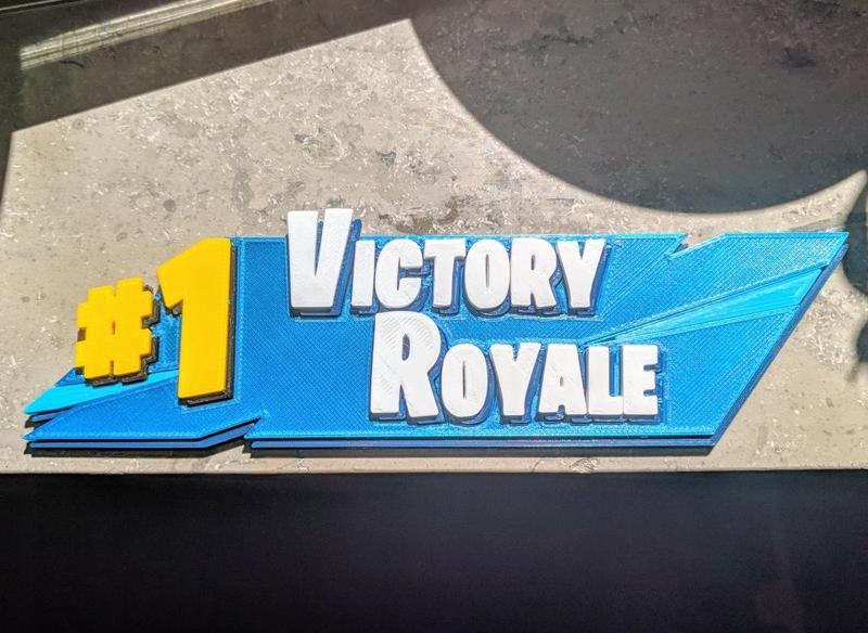 Fortnite Victory Royale - 3D Puzzle