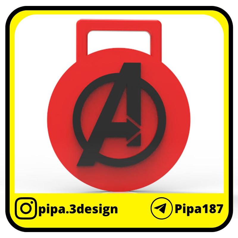 Medal - Medal - Llavero - Key ring - de Avengers