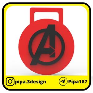 Medal - Medal - Llavero - Key ring - de Avengers