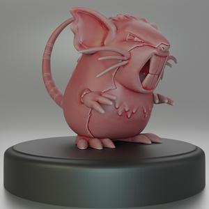 20- Raticate Pokemon Figure
