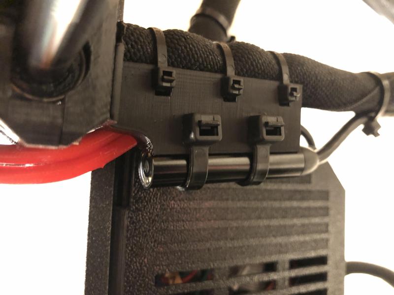 Prusa MK3S+ nozzle endoscope mount
