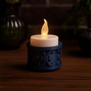 Porto Candle Holder — Ornamental Accent for Cozy Lighting