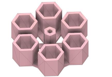 Hexagonal Knob