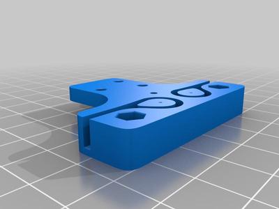 Belt clamps for CR-10s 3DFused X-axis linear kit