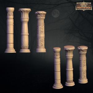 Ancient city of the great pharaohs - Columns