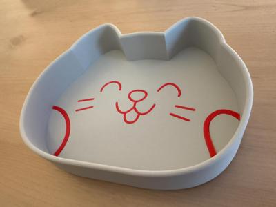 Meowganizer -  Cute Catface Container