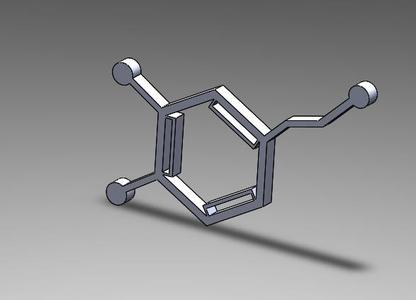 Dopamine Molecule