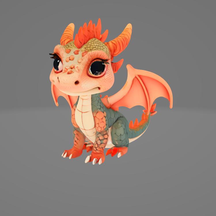 Flame the Dragonling