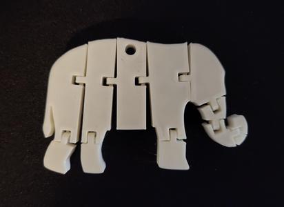 Flexi Elephant with hole