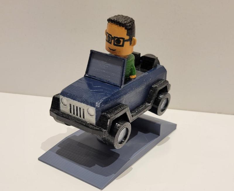 JumpingJeep Bobblehead