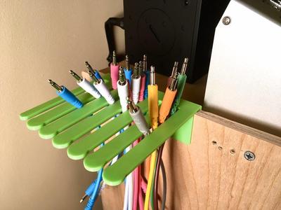 Eurorack Cable Rack