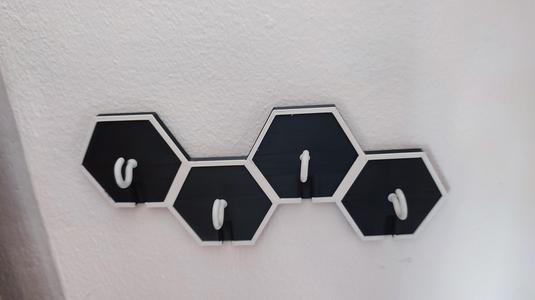Modern Key Hanger - Iron hook REMIX