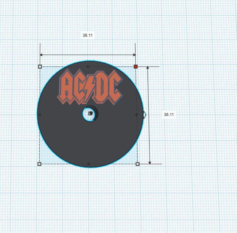 ACDC 45 Vinyl Adapter