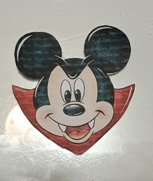 Mickey Vampire Halloween Cookie Cutter