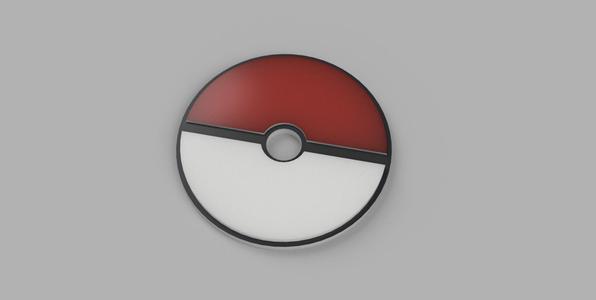 Pokéball 45 RPM record adapter