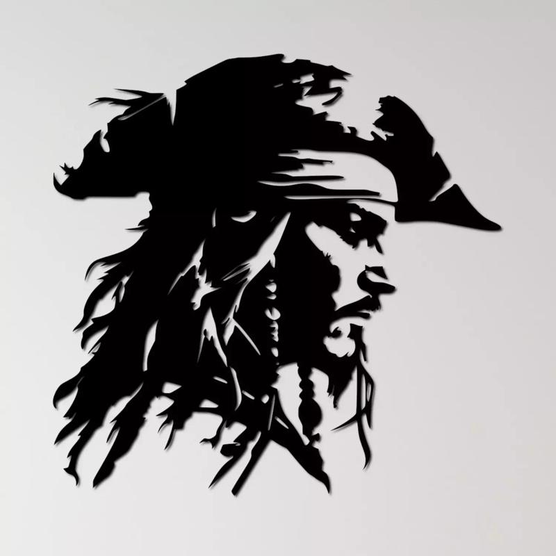 Captain Jack Sparrow Wall Art