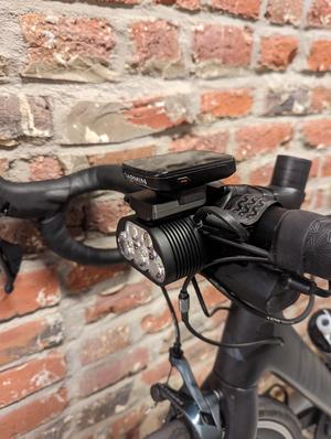 SRAM Double Garmin-mount hack (20mm offset)