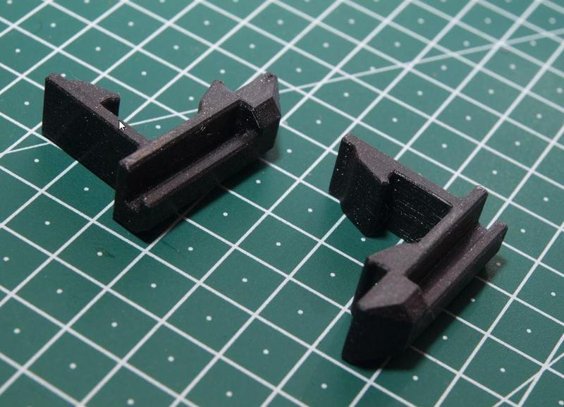 Squash ball foot brackets