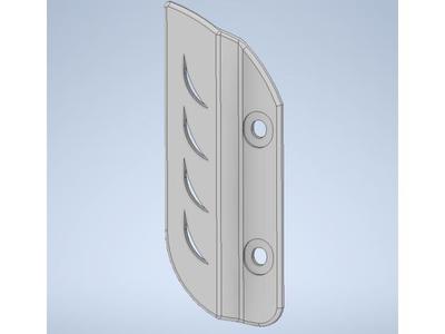 Rear brake protection
