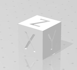 Cube de calibration