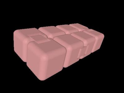 Infinity cube fidget