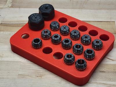 ER20 Collet holder tray