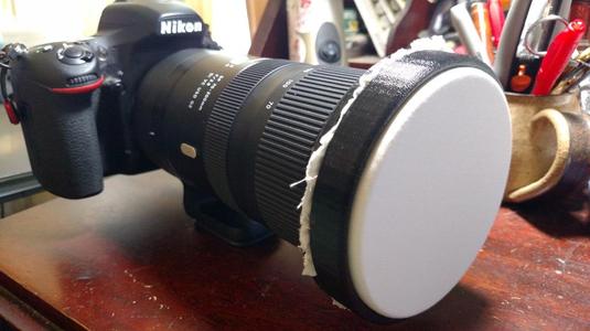 Tamron 70-200mm F/2.8 Flat image adapter