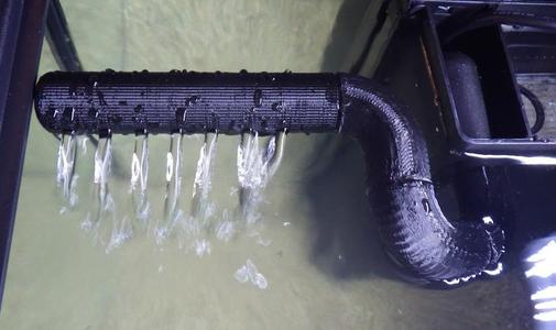 Aquarium spraybar