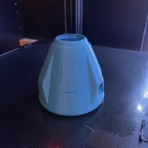 Happy Space Capsule Vase Mode Cup or Planter