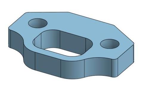M.A.D. CR Touch Spacer for Biqu H2 V2S Revo