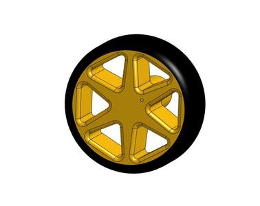 Wheel Drawer Knob