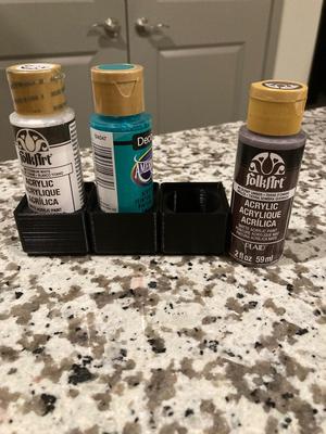 Gridfinity 2fl oz (59 ml) acrylic paint holder