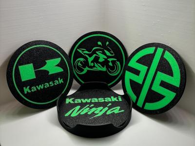 Kawasaki Untersetzer (Coaster)