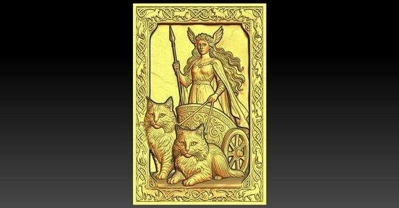 Freya CNC Relief Model