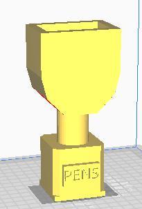 Trophy Pen Holder