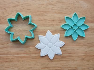 Cookie Cutter - 8 Petal Flower