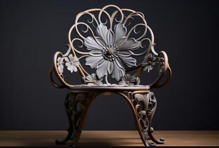 Chair, flower