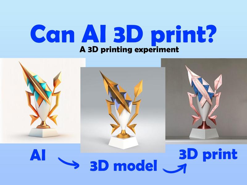 The Artificial Trophy, created by Midjourney Bot