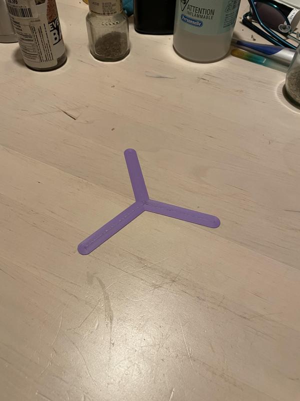 Bed Leveling Boomerangs