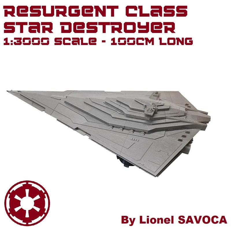 Resurgent class Star Destroyer - 1:3000 scale