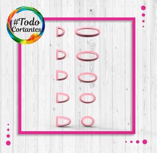 Cutter set accessories / figures / shapes