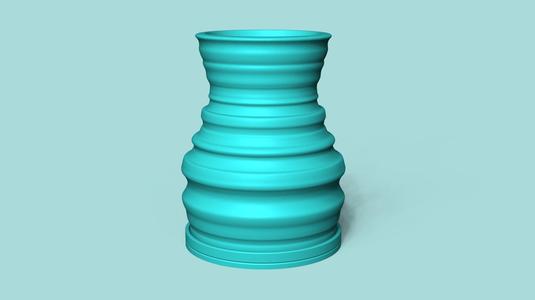 Vase 11 with Plate - Simple Plant Pot - Home Decor