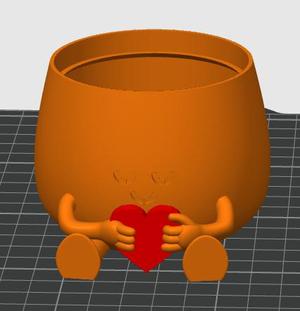 Happy pot heart