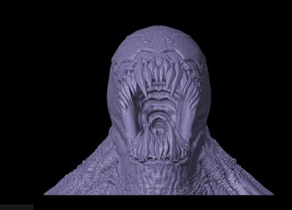 Carnage Shattered Dimensions Head Sculpt Bust / Vase / Pot planter for 3d printing