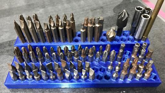 1/4" Bit Organiser