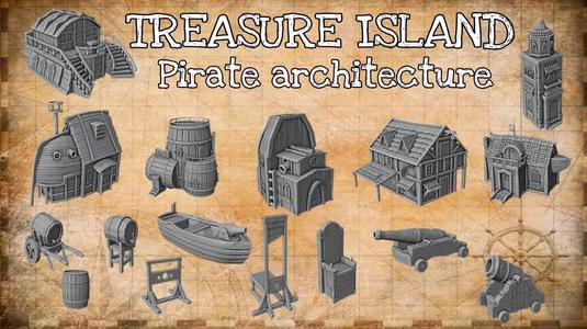 Treasure Island Architecture - Entire Collection