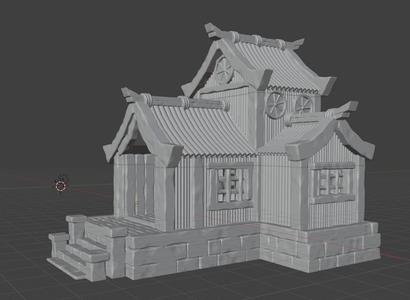 Japanese provincial house