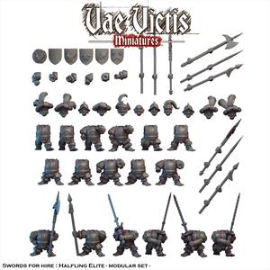 Modular Swords for hire : Halfling Elite [PRE-SUPPORTED]