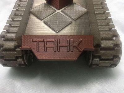 CyberTank clip-on armor customizible