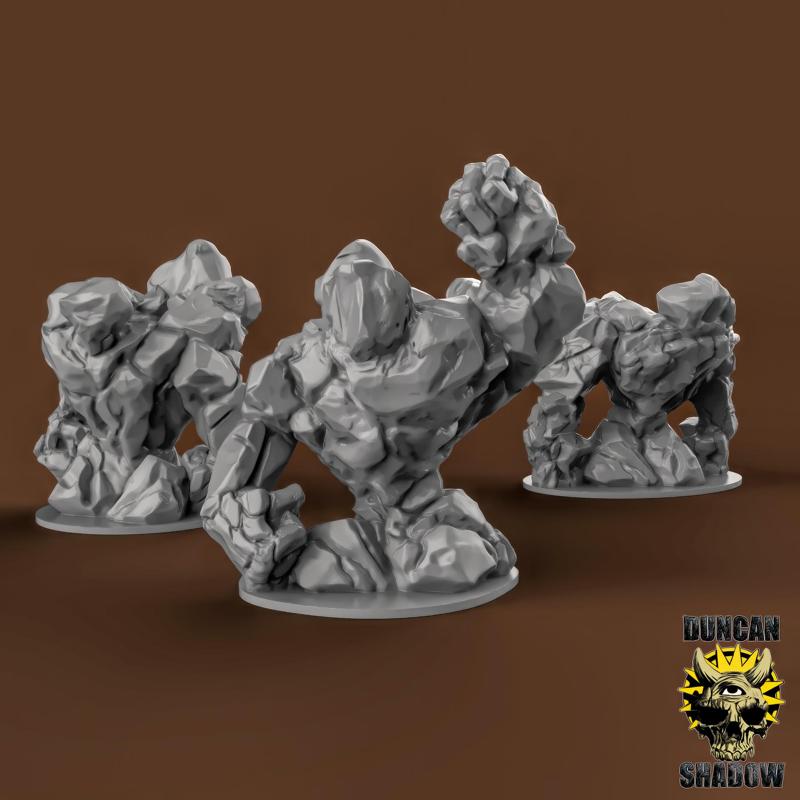 Support Free Earth Elementals